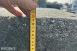 Betonglodd/motvekt Triangel feste