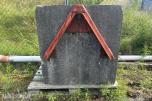 Betonglodd/motvekt Triangel feste