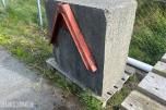 Betonglodd/motvekt Triangel feste