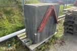 Betonglodd/motvekt Triangel feste