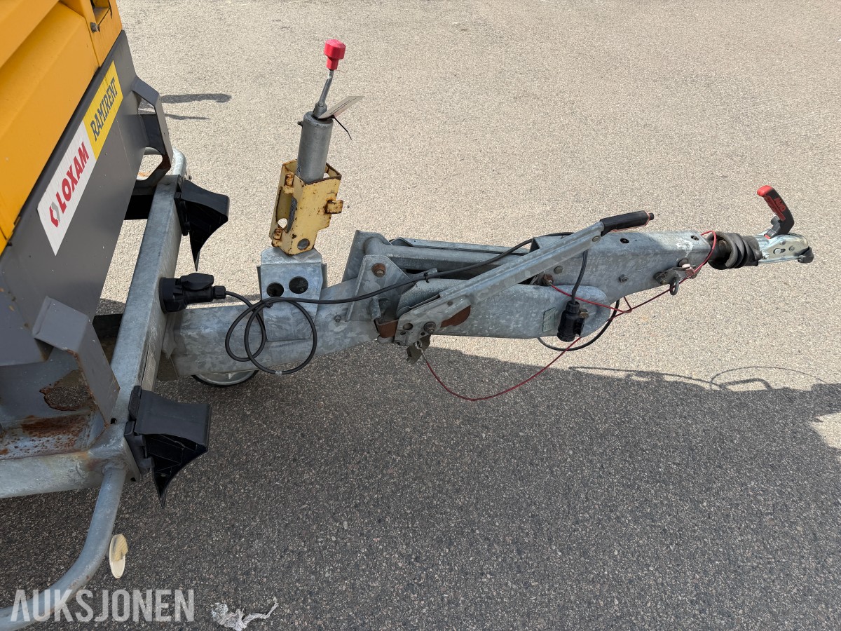 Atlas Copco QAS20 - tilhengermontert strømaggregat 20kVA - 16kW