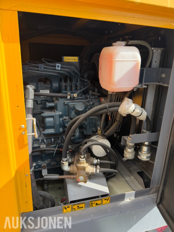Atlas Copco QAS20 - tilhengermontert strømaggregat 20kVA - 16kW