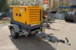 Atlas Copco QAS20 - tilhengermontert strømaggregat 20kVA - 16kW