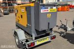 Atlas Copco QAS20 - tilhengermontert strømaggregat 20kVA - 16kW