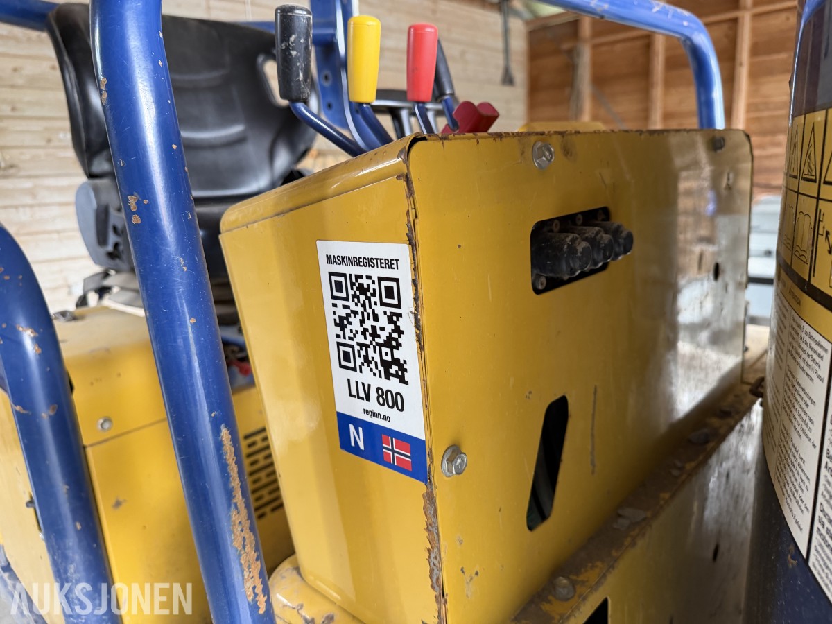 2022 Canycom S120 Minidumper, 485 timer