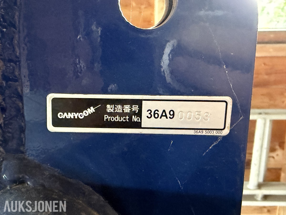 2022 Canycom S120 Minidumper, 485 timer
