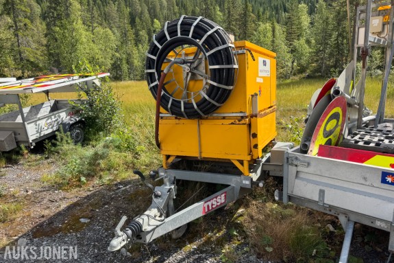 Andre Bini 610 Steamkjele på henger