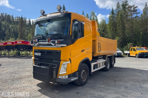 2018 Volvo FH540 6x4 tippbil - Zetterbergs – brøyterigget – 551 hk