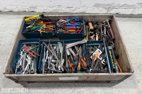 Verktøyparti med håndverktøy – Bahco, Knipex m.fl.