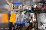 VVS- og festemateriell – Hilti, presskoblinger, rørklammer og aluminiumskassene 