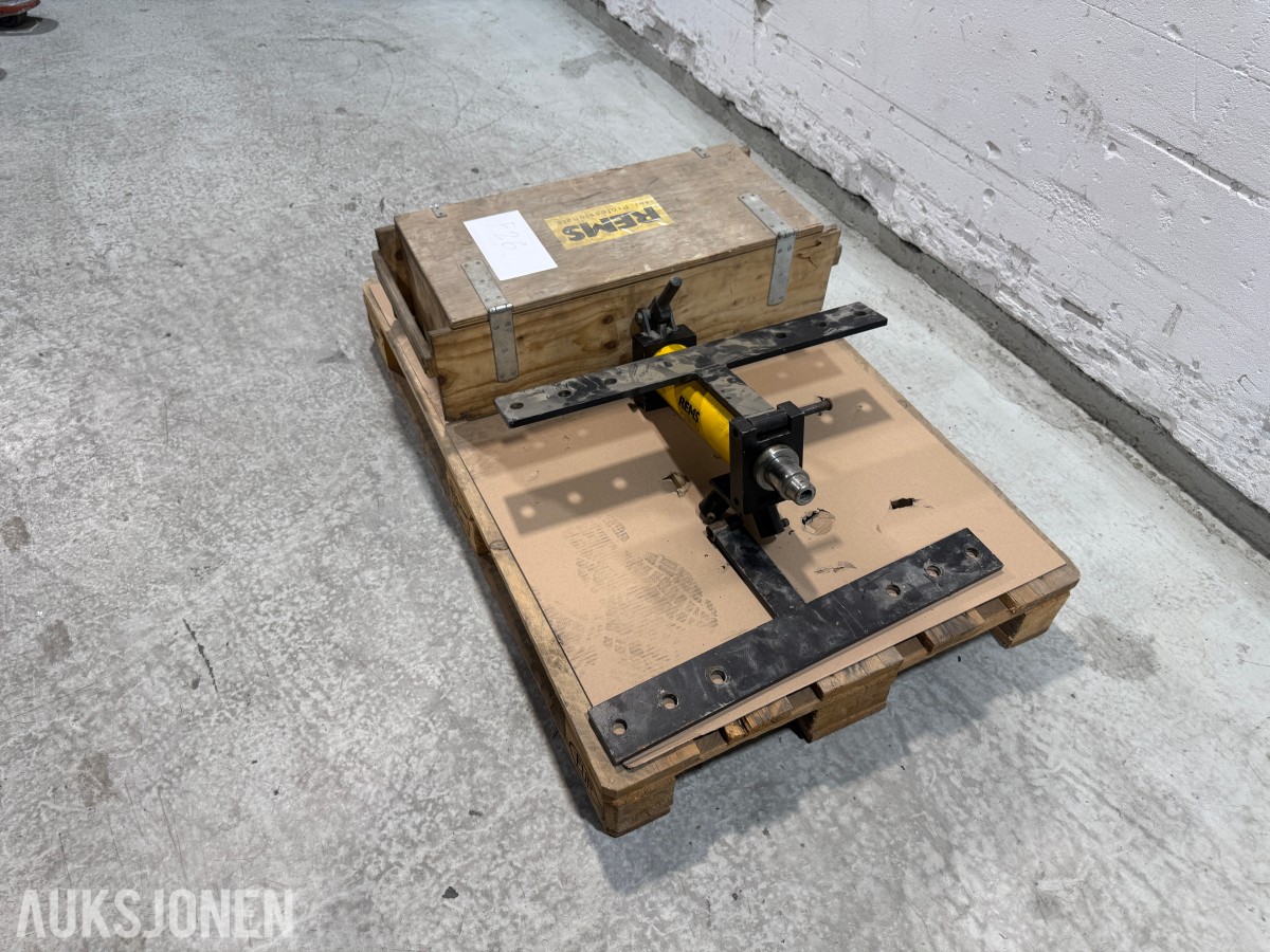 REMS Python hydraulisk rørbøyer med bøyeformer