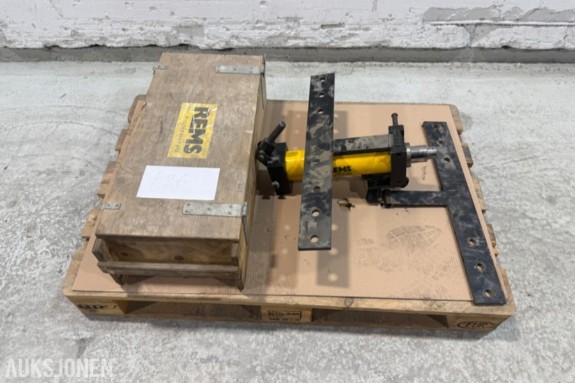 REMS Python hydraulisk rørbøyer med bøyeformer