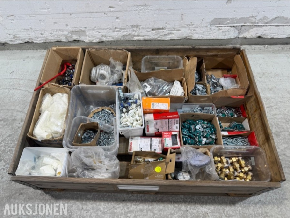 VVS-materiell, festemidler og innreguleringsventiler