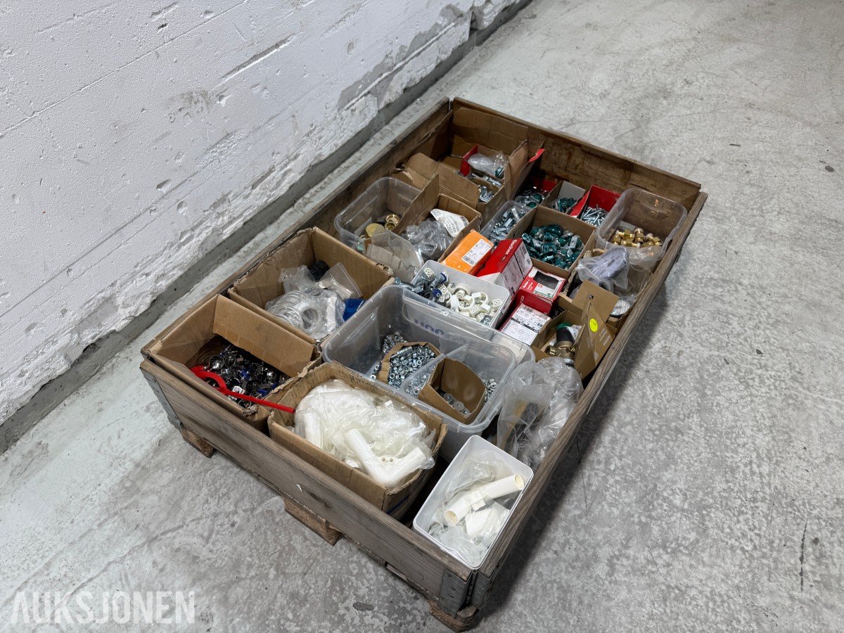 VVS-materiell, festemidler og innreguleringsventiler