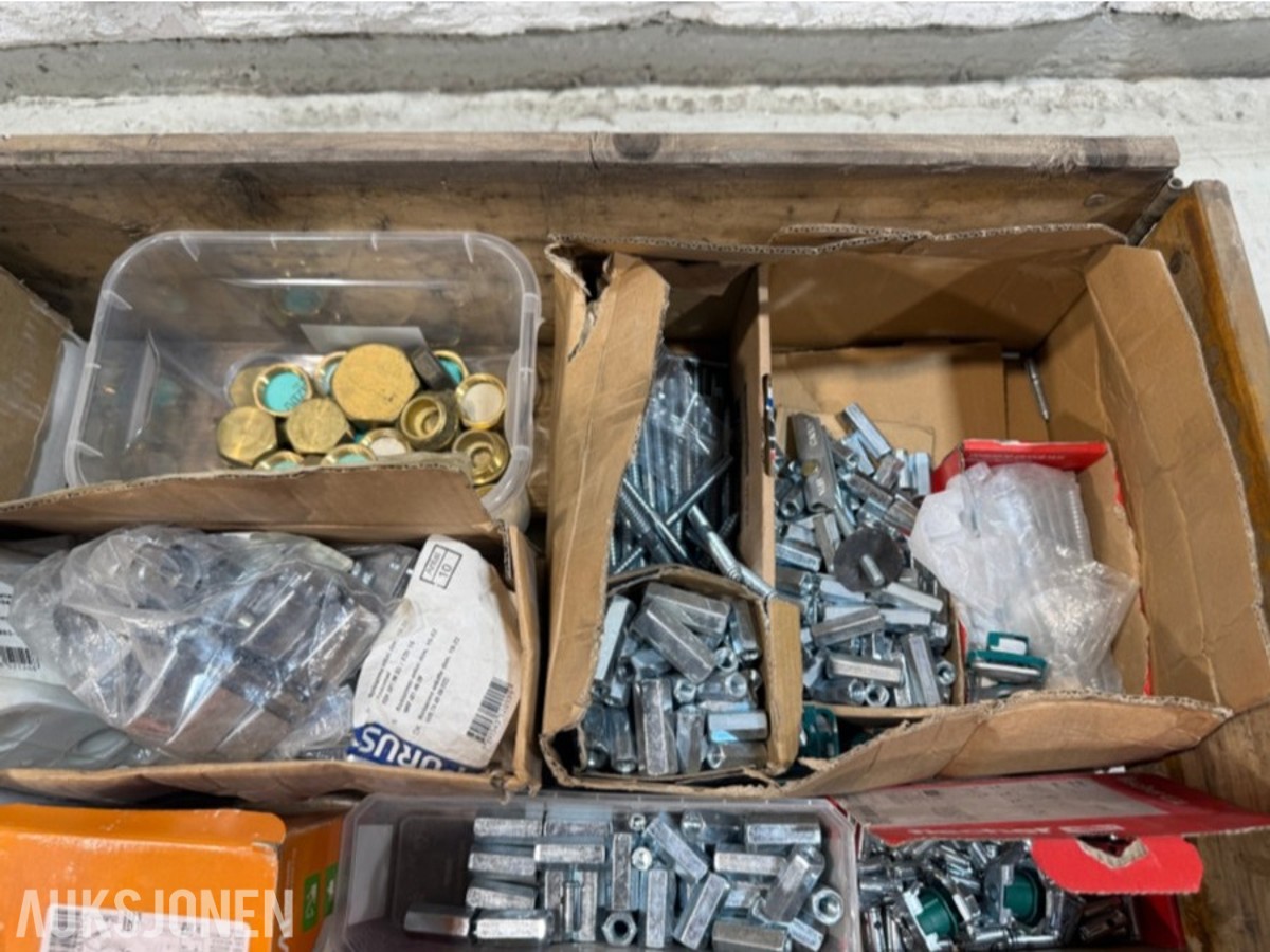 VVS-materiell, festemidler og innreguleringsventiler
