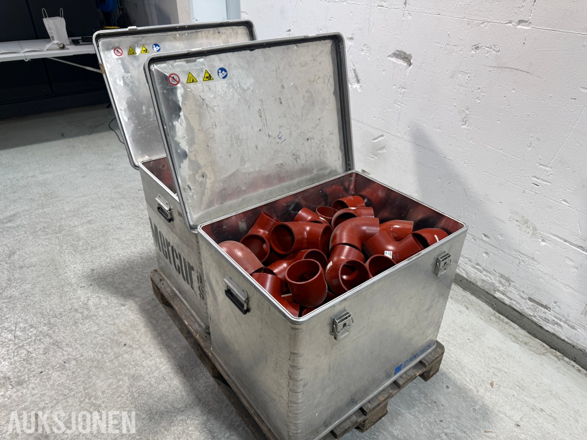 A-SML støpejernsdeler og rørkoblinger – 386 kg