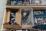 Parti med pressfittings og rørkoblinger