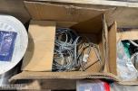 Parti VVS-materiell, rørdeler, koblinger og Zarges aluminiumskasser