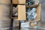 Parti VVS-materiell, rørdeler, koblinger og Zarges aluminiumskasser