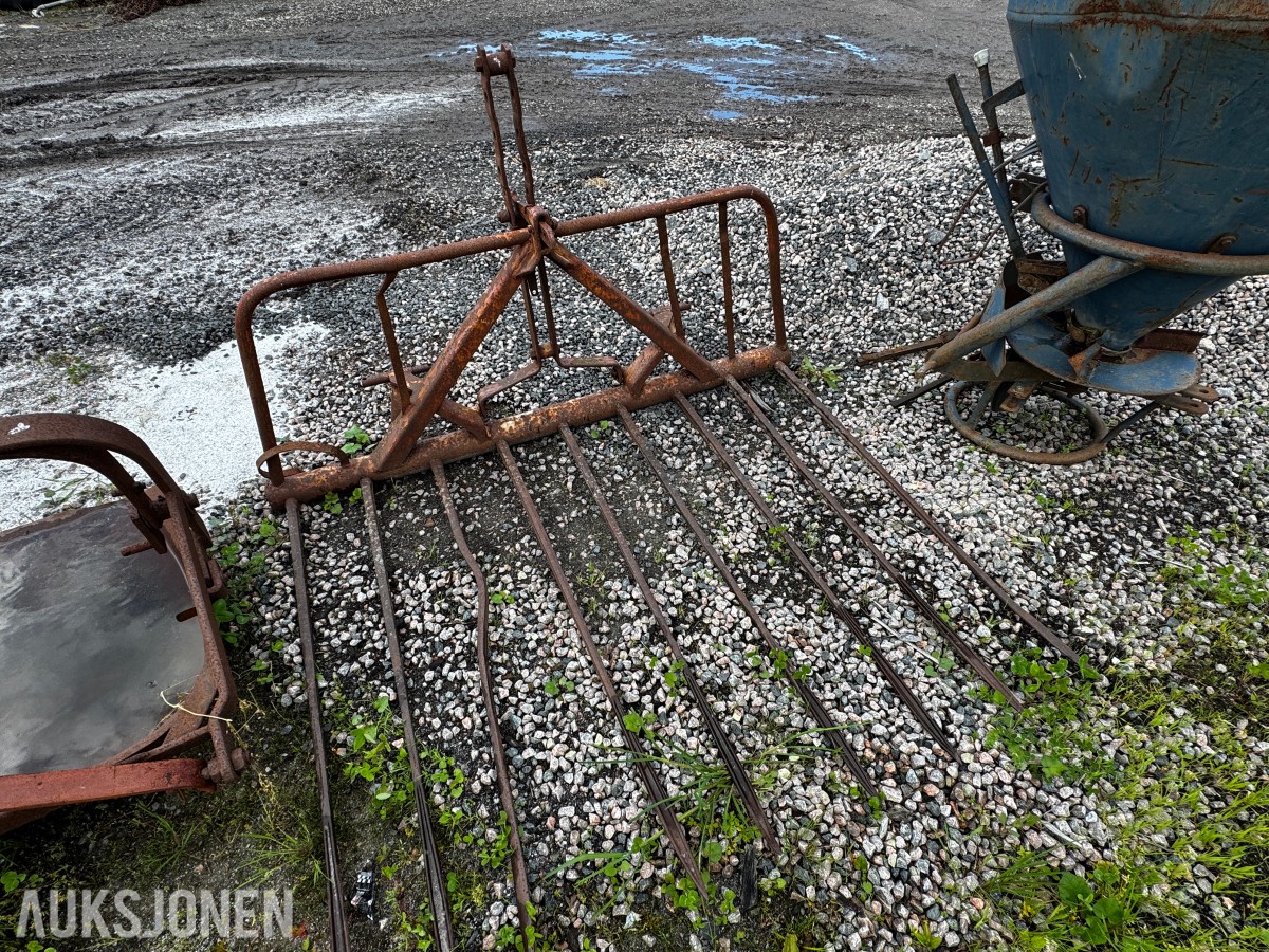 Silosvans med trepunktsfeste 
