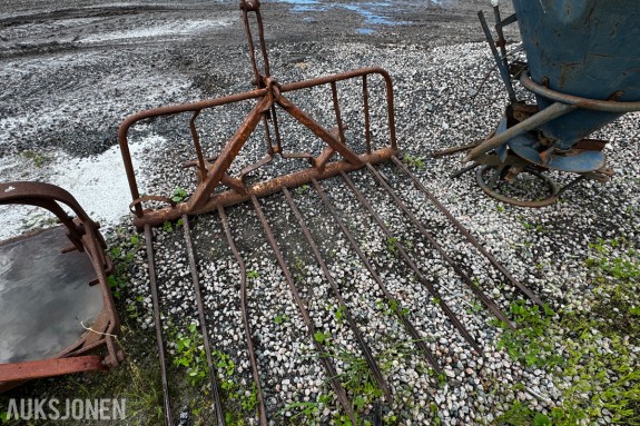 Silosvans med trepunktsfeste 
