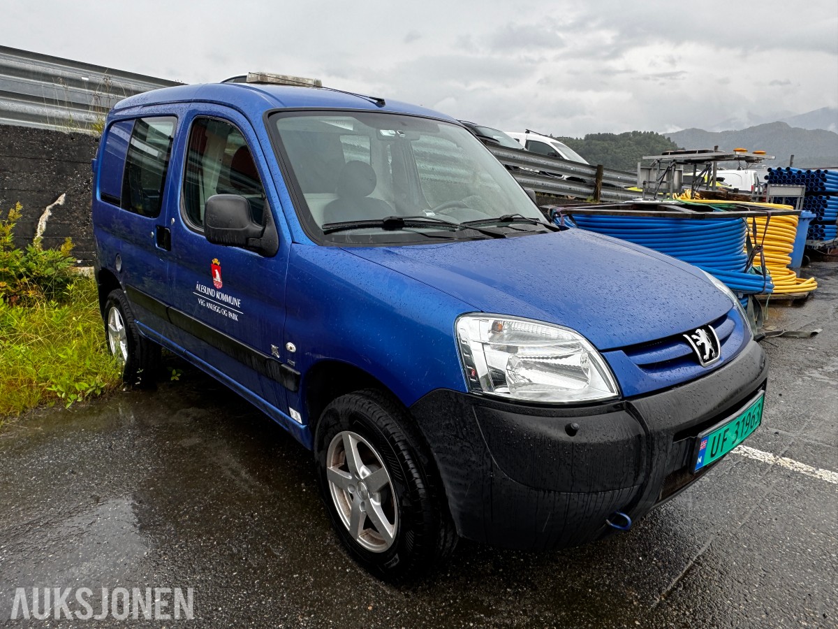 2006 Peugeot PARTNER 1.6-90 D - Manuell - Hengerfeste