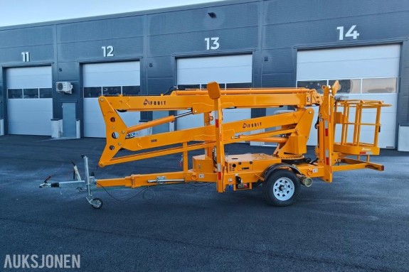 2026 Fodit FTL16A tilhengerlift - 16 m arbeidshøyde - teleskopbom - Firehjulsdrift