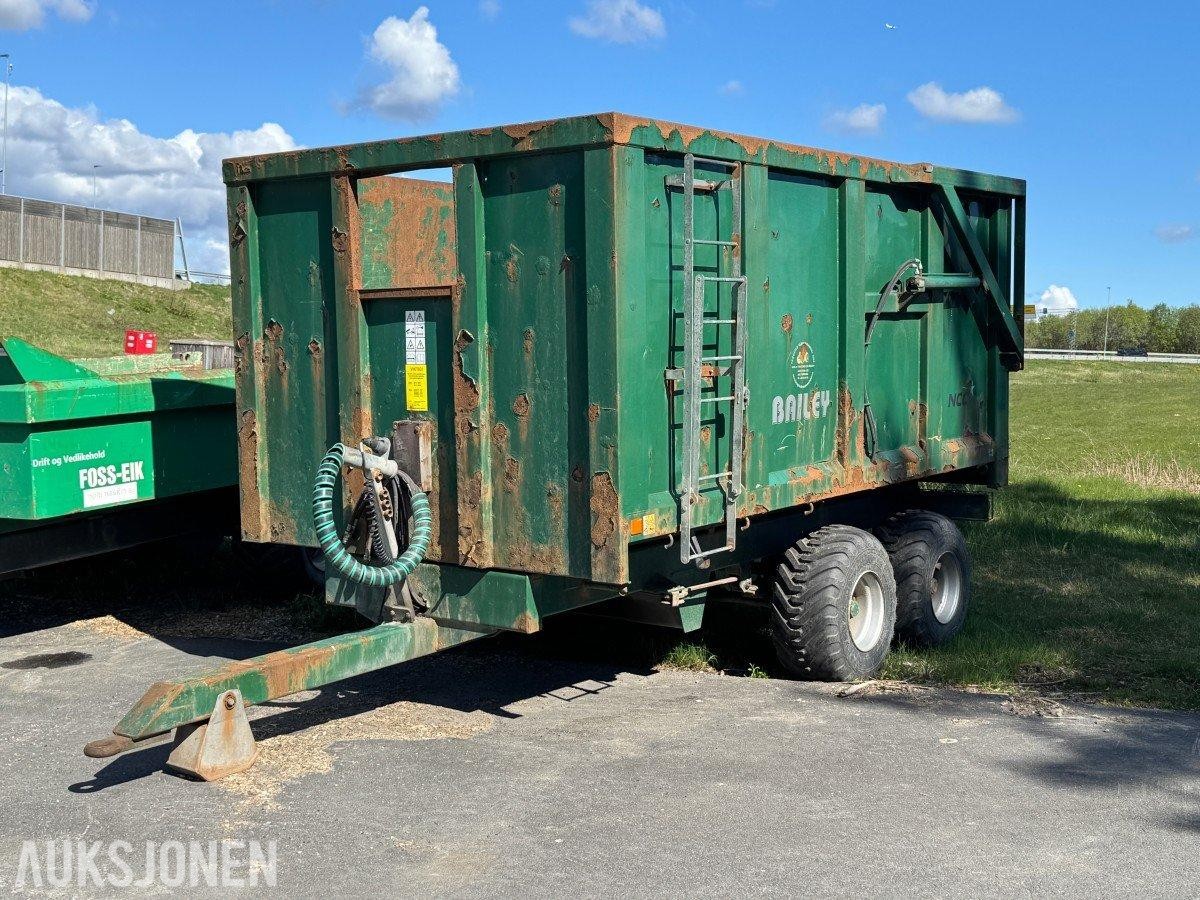 2016 Bailey TB 11 traktorhenger m/ hydraulisk baklem