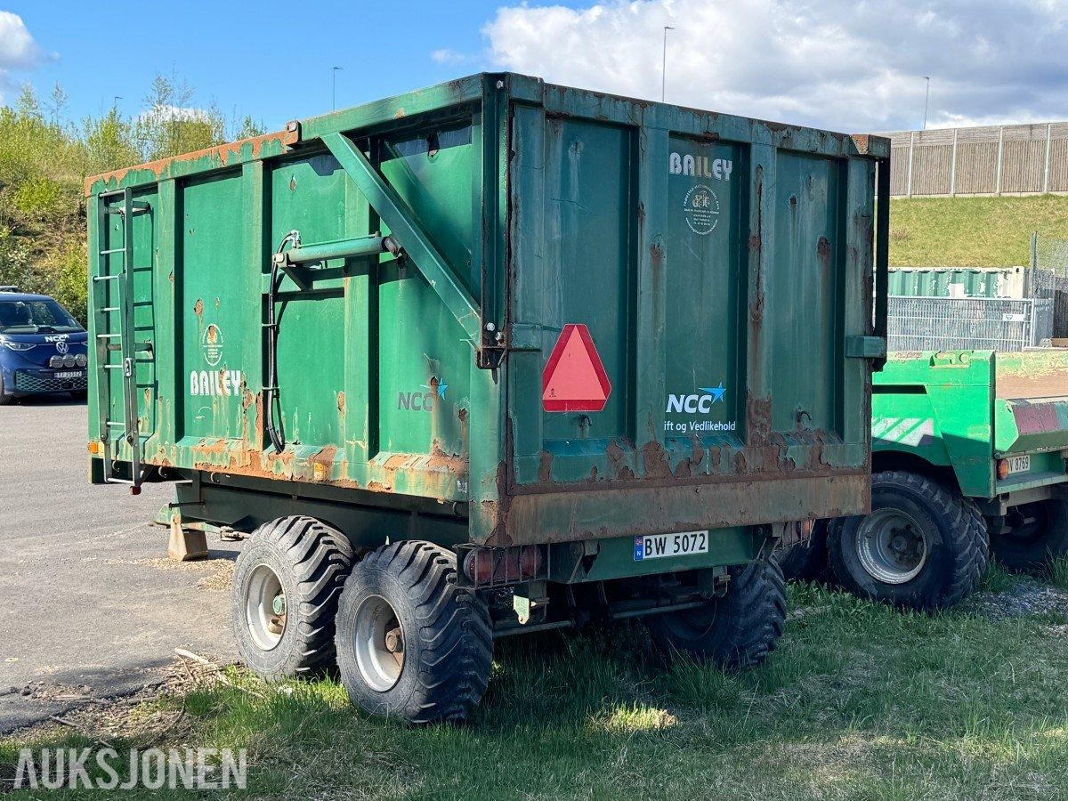 2016 Bailey TB 11 traktorhenger m/ hydraulisk baklem