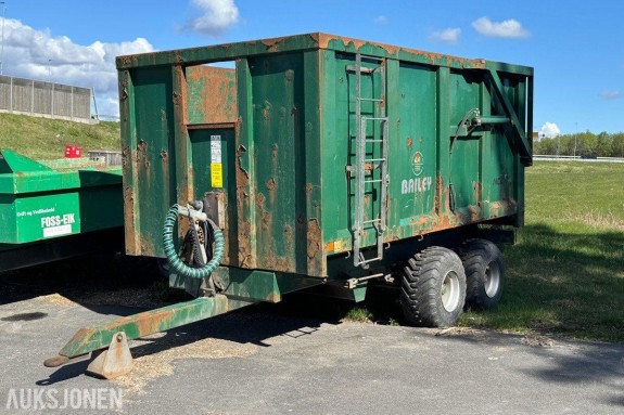 2016 Bailey TB 11 traktorhenger m/ hydraulisk baklem