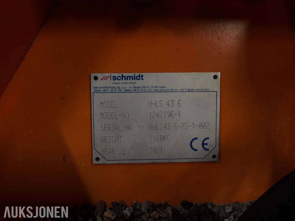 2021 Schmidt | Tellefsdal U-LS 43,6 U-plog