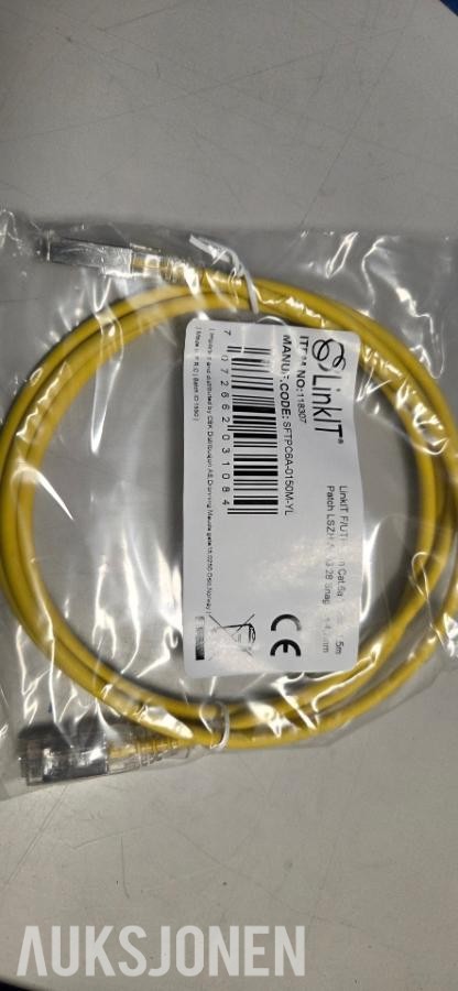 Diverse Plugg, Kabel, Rack, Installasjons matriel