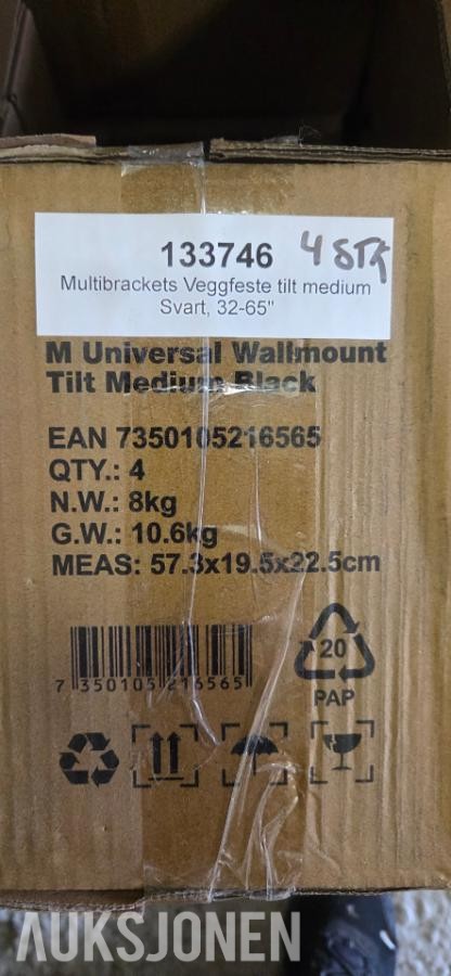 Diverse Plugg, Kabel, Rack, Installasjons matriel