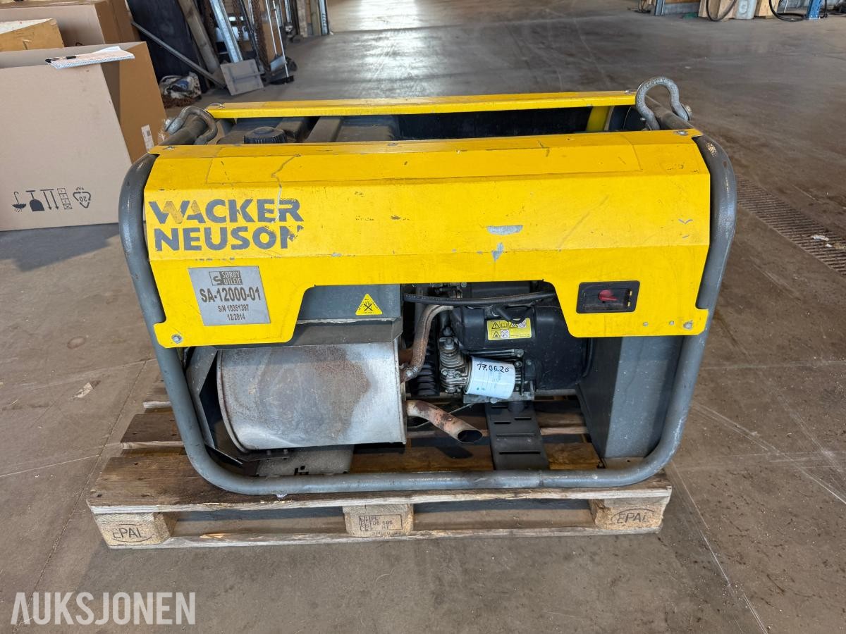 2014 Wacker Neuson strømaggregat - 12 kW / 12 000 W