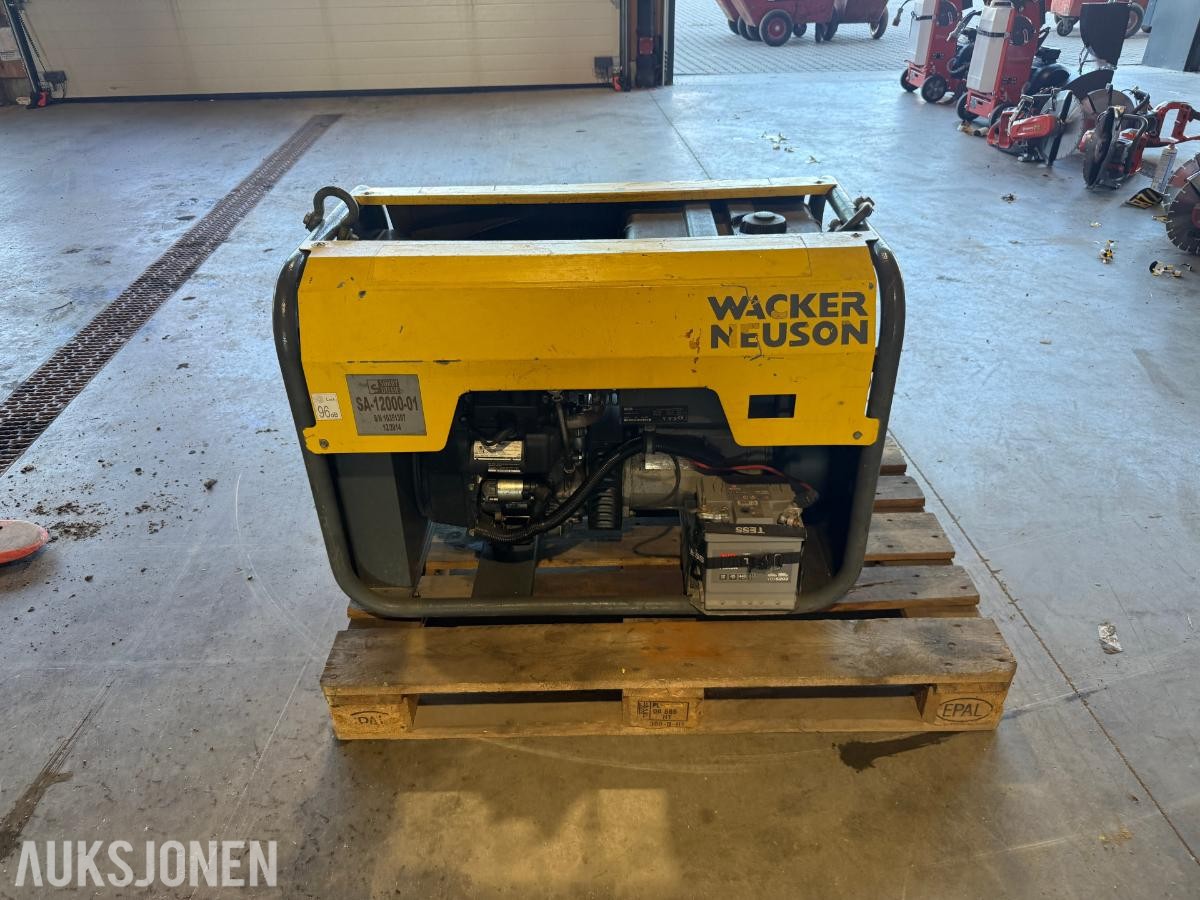 2014 Wacker Neuson strømaggregat - 12 kW / 12 000 W