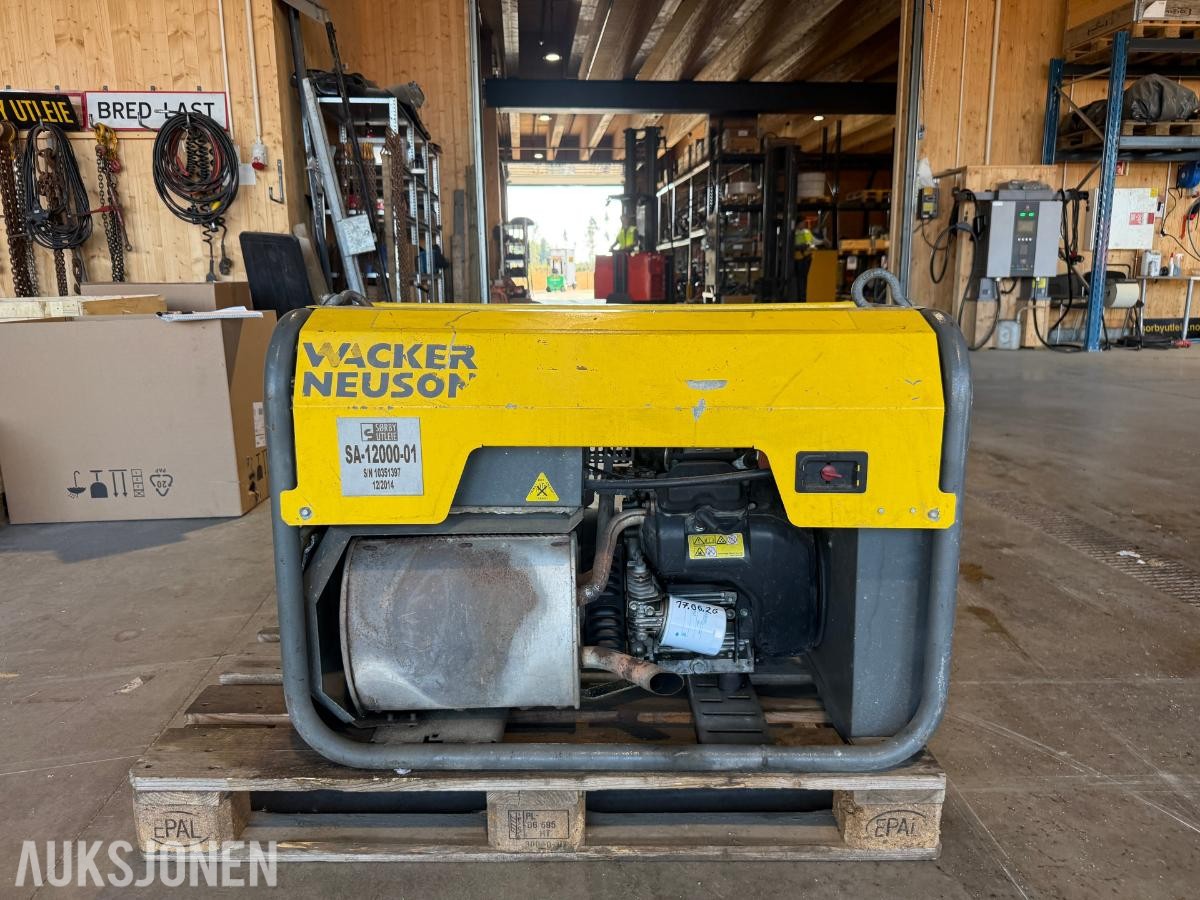2014 Wacker Neuson strømaggregat - 12 kW / 12 000 W