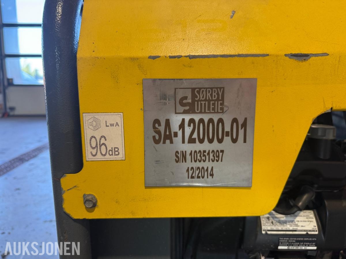 2014 Wacker Neuson strømaggregat - 12 kW / 12 000 W