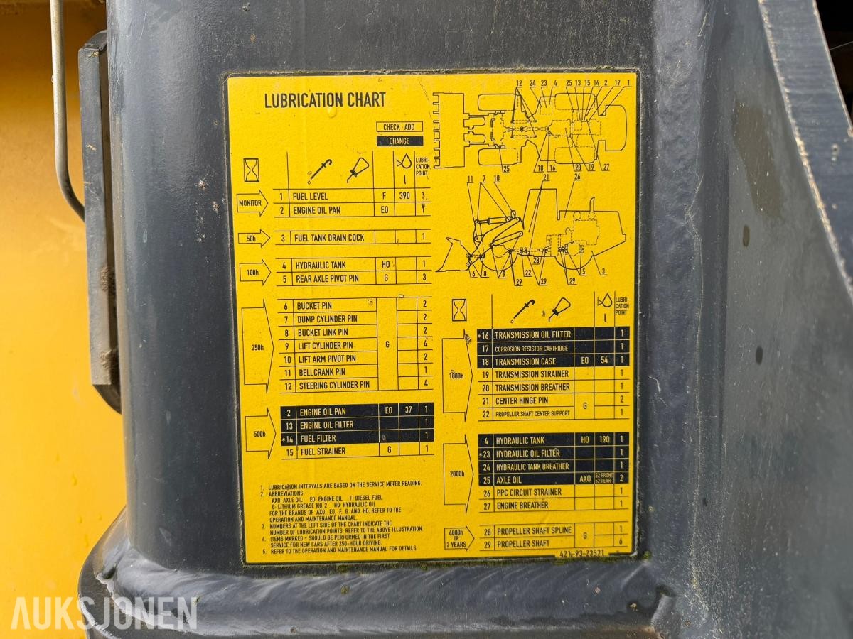 2004 Komatsu WA470-5H hjullaster