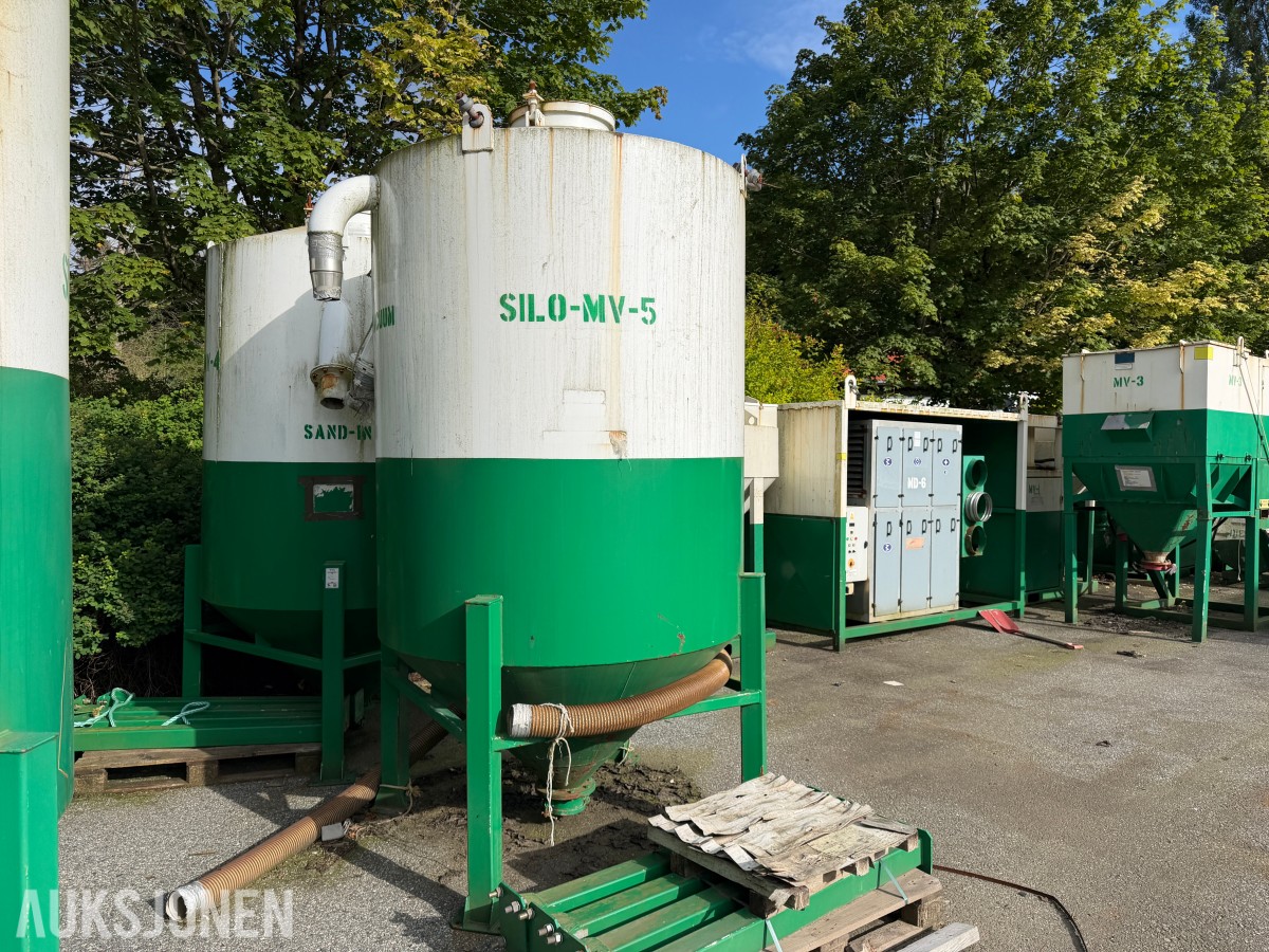 2021 Viskor ZB-5000 sandsilo 5 m³