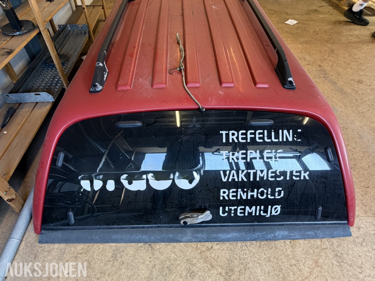 PICKUPTOPP / HARDTOPP TIL MITSUBISHI L200 – 2-DØRS – UKJENT FABRIKAT