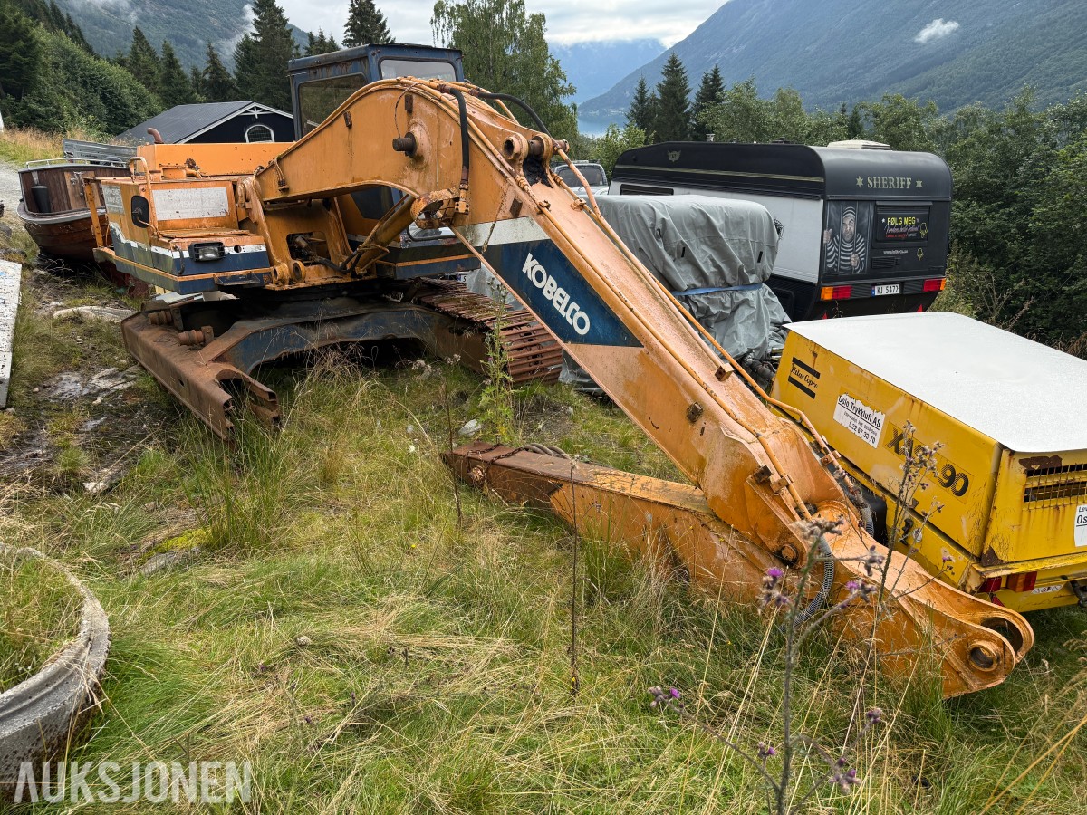 1987 Kobelco K907D - Gravemaskin + delemaskin