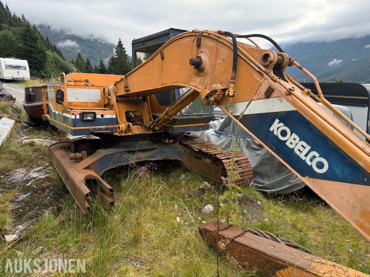 1987 Kobelco K907D - Gravemaskin + delemaskin