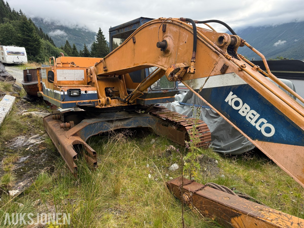 1987 Kobelco K907D - Gravemaskin + delemaskin