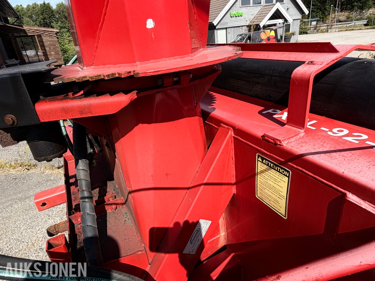 2016 PRONOVOST PXPL-92-220CM TO-TRINNS SNØFRES MED PTO- OG HYDRAULISK DRIFT