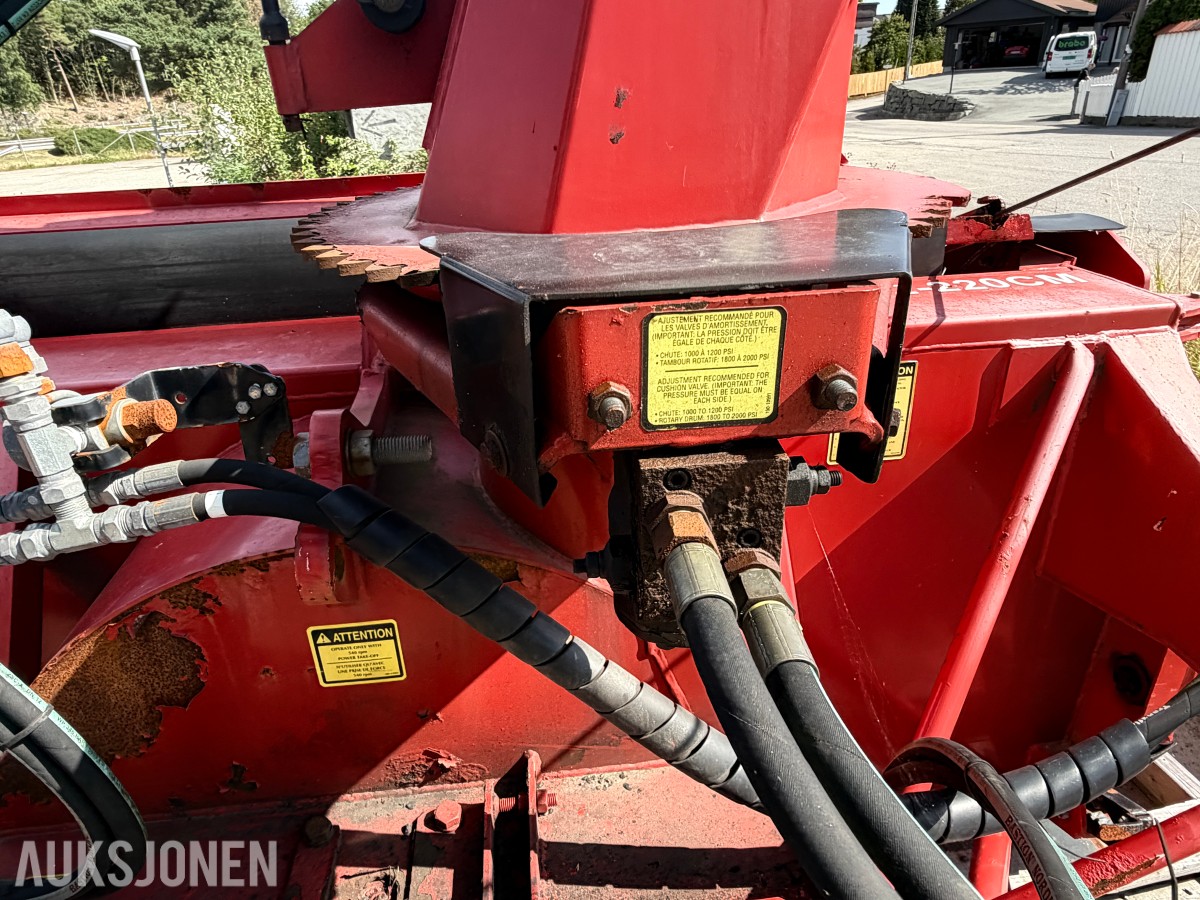 2016 PRONOVOST PXPL-92-220CM TO-TRINNS SNØFRES MED PTO- OG HYDRAULISK DRIFT