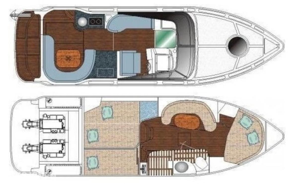 2007 Nordic Oceancraft 38 sport |2x320HK |3 lugarer