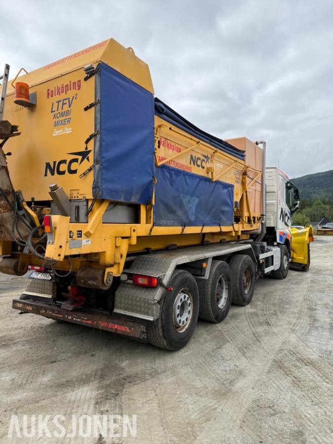 2018 Volvo FH540 krokbil, komplett brøyterigget