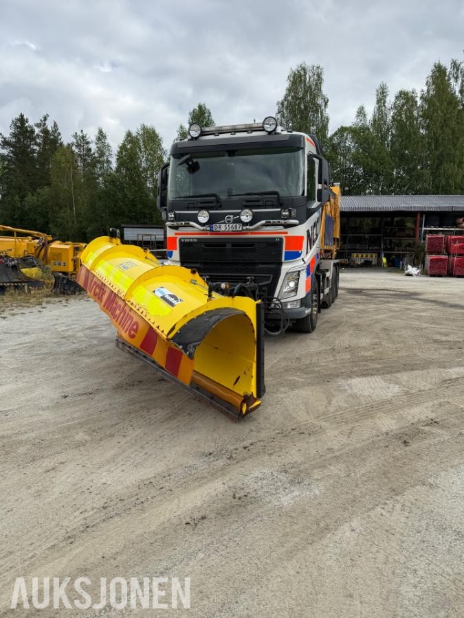 2018 Volvo FH540 krokbil, komplett brøyterigget