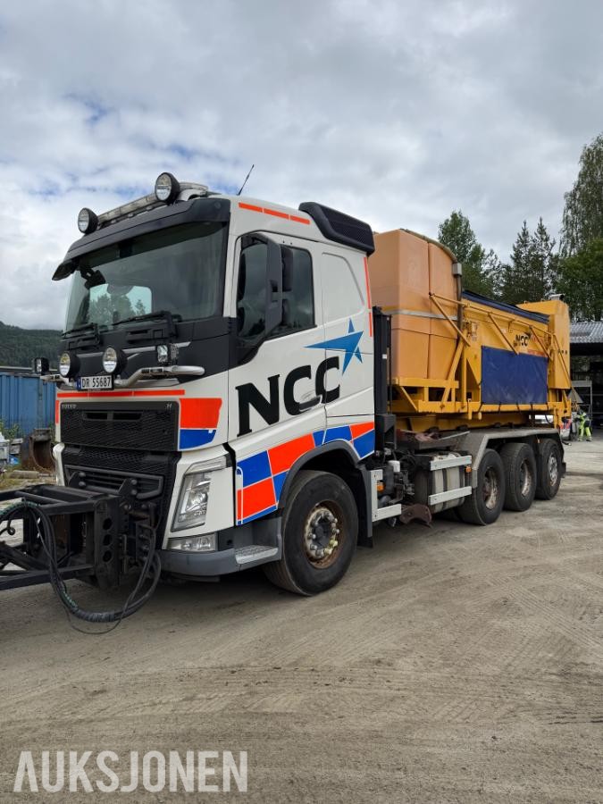 2018 Volvo FH540 krokbil, komplett brøyterigget