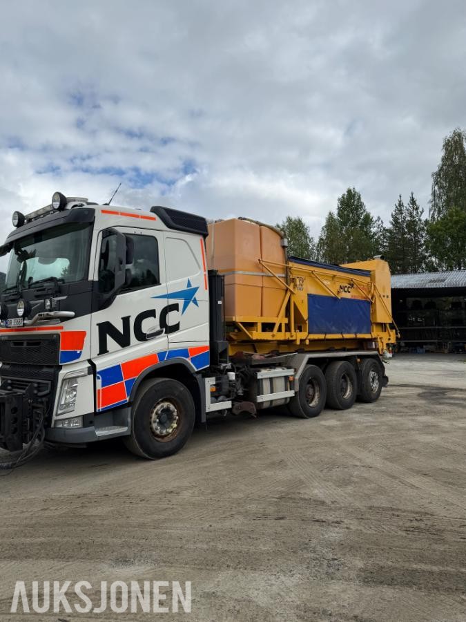 2018 Volvo FH540 krokbil, komplett brøyterigget